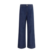 7FOR Blue Modal Jeans Denim