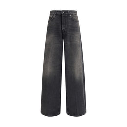Haikure Black Cotton Relaxed Fit Jeans