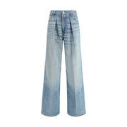 Haikure Light Blue Cotton Jeans Denim