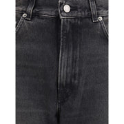 Haikure Black Cotton Relaxed Fit Jeans