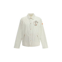Moncler x Donald Glover White Cotton Coat