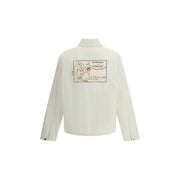 Moncler x Donald Glover White Cotton Coat