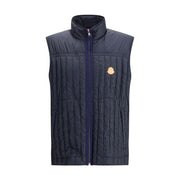 Moncler x Donald Glover Blue Polyamide Sleveless Jacket