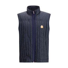 Moncler x Donald Glover Blue Polyamide Sleveless Jacket