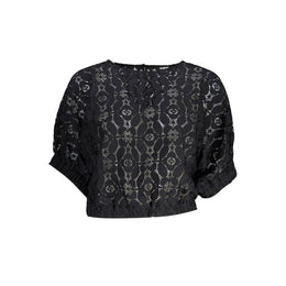 Desigual Black Polyester T-Shirt