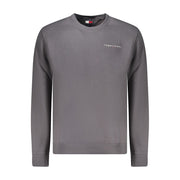 Tommy Hilfiger Gray Cotton Men Sweater