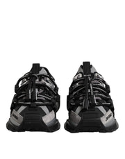 Dolce & Gabbana Multicolor Panelled Space Sneakers Shoes