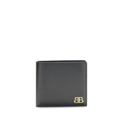 Balenciaga Black Calf Leather Bos Taurus Wallet