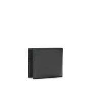 Valentino Garavani Black Calf Leather Bos Taurus Wallet
