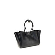 Balenciaga Black Calf Leather Bos Taurus Shoulder Bag