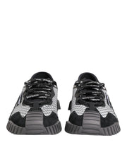 Dolce & Gabbana Multicolor Lace Up Low Top NS1 Sneakers Shoes