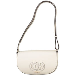 Guess Jeans White Polyethylene Handbag