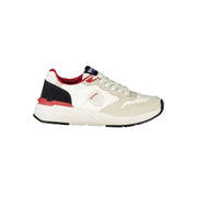 Blauer White Polyester Sneaker