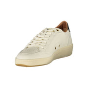 Blauer White Polyester Sneaker