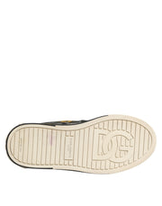 Dolce & Gabbana Multicolor Portofino Tartan Check Sneakers Shoes