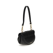 Versace Black Calf Leather Bos Taurus Shoulder Bag