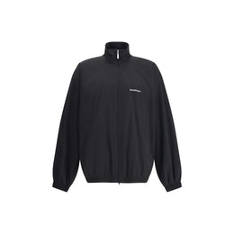 Balenciaga Black Polyester Shell Jacket