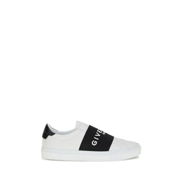 Givenchy White Calf Leather Bos Taurus Low Top Sneakers