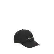 Givenchy Black Cotton Cap (Baseball Hat)