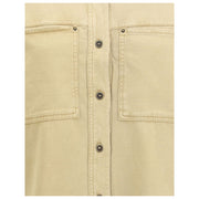 Marant Etoile Beige Cotton Dress Shirt