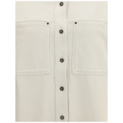 Marant Etoile White Cotton Dress Shirt