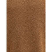 Jil Sander Brown Fleece Wool Sweatshirt