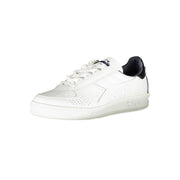 Diadora White Fabric Sneaker