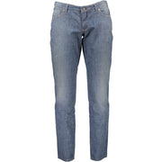 Costume National Blue Cotton Jeans Denim