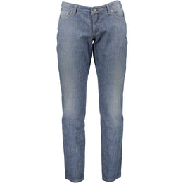Costume National Blue Cotton Jeans Denim