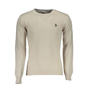 U.S. POLO ASSN. Beige Wool Sweater