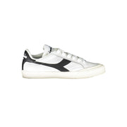 Diadora White Fabric Sneaker