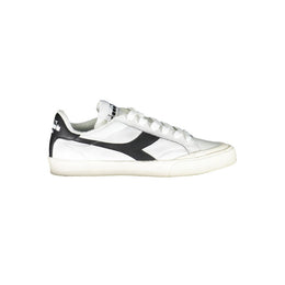 Diadora White Fabric Sneaker
