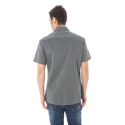 Costume National Grigio Cotone Mens Shirt
