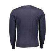 Harmont & Blaine Blu Wool Mens Sweater