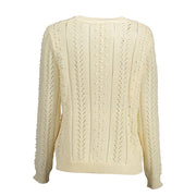 Kocca White Polyester Sweater