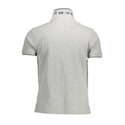 North Sails Gray Cotton Polo Shirt