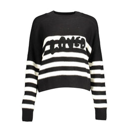 Desigual Black Cotton Sweater