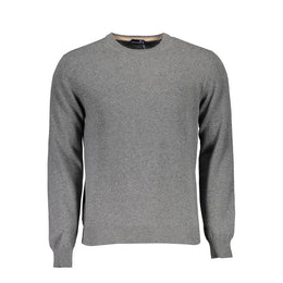 Harmont & Blaine Gray Wool Sweater