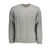 Levi's Gray Cotton Mens Sweater
