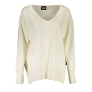 North Sails White Wool Sweater