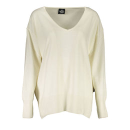 North Sails White Wool Sweater