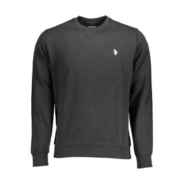 U.S. POLO ASSN. Black Cotton Sweatshirt
