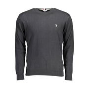 U.S. POLO ASSN. Black Cotton Sweater