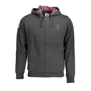 U.S. POLO ASSN. Black Cotton Sweatshirt