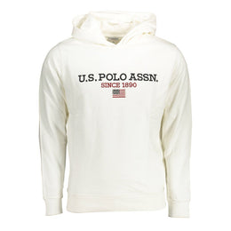 U.S. POLO ASSN. White Cotton Men Sweater
