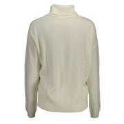 U.S. POLO ASSN. White Wool Sweater