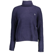 U.S. POLO ASSN. Blue Nylon Sweater