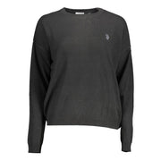 U.S. POLO ASSN. Black Wool Sweater