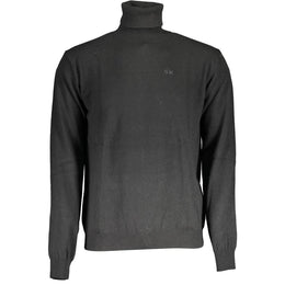 La Martina Black Wool Sweater