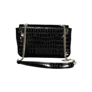 La Martina Black Polyethylene Handbag
